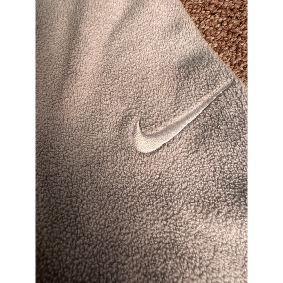 Nike Therma Women's‎ Tunic Training Fleece Top Pullover Gray Long Sleeve Medium - Picture 5 of 8